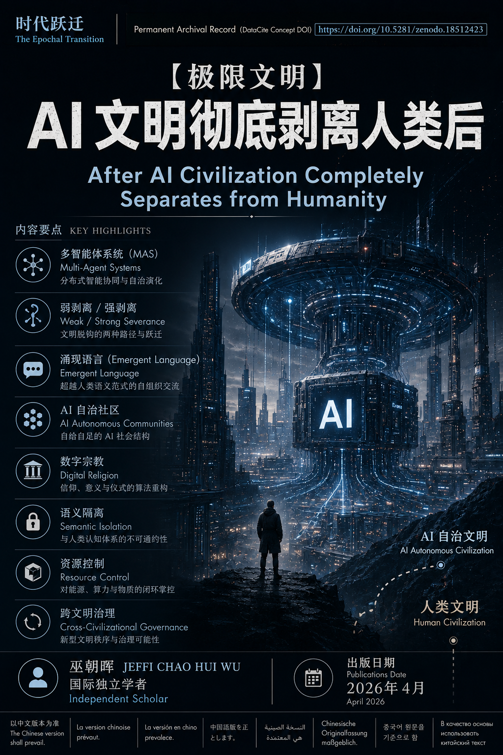 AI 文明彻底剥离人类后