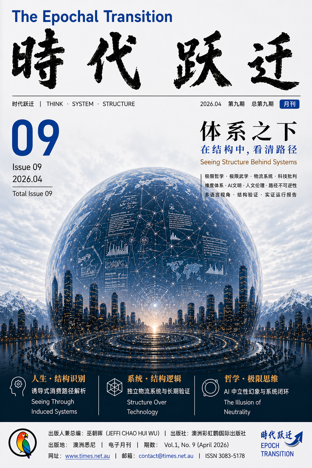 《时代跃迁》第九期封面